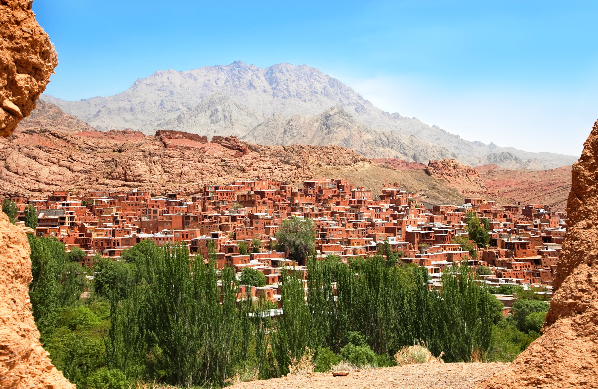 La ville ocre d'Abyaneh