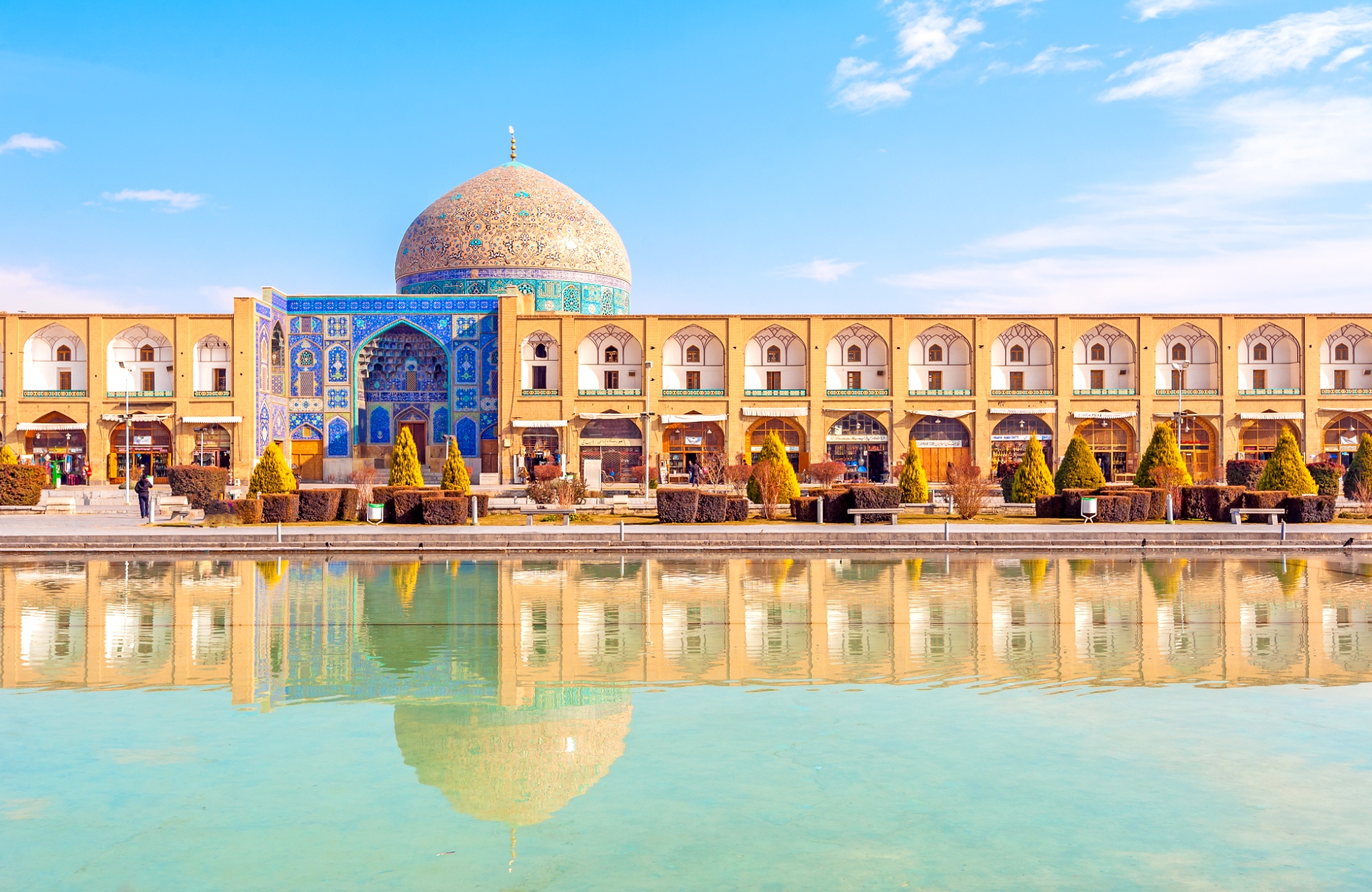 La mosquée du Sheikh Lotfollah à Ispahan