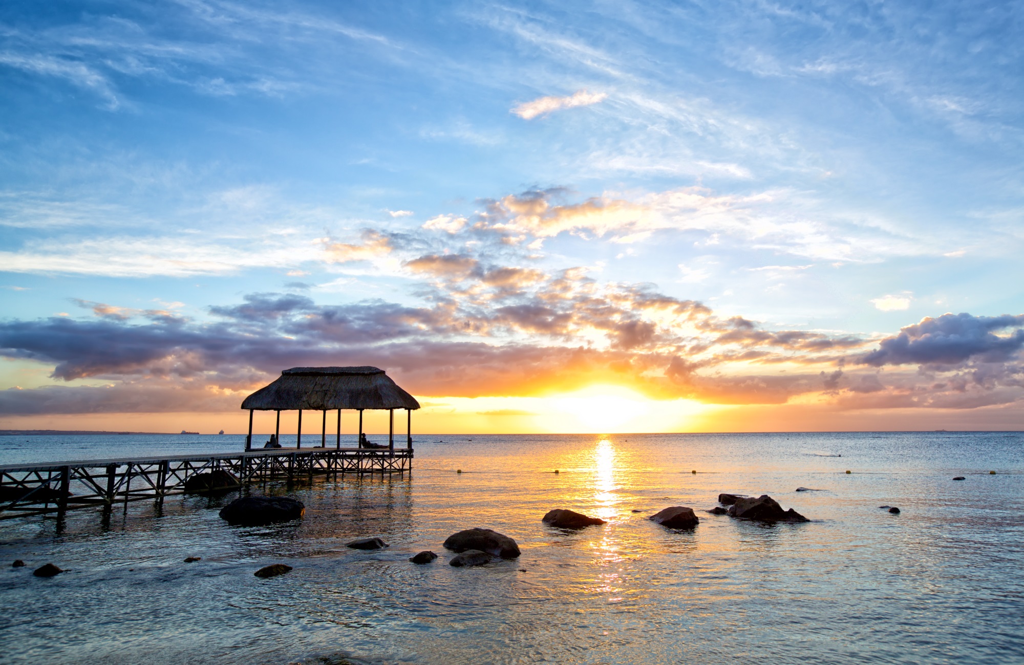 Coucher de soleil Île Maurice