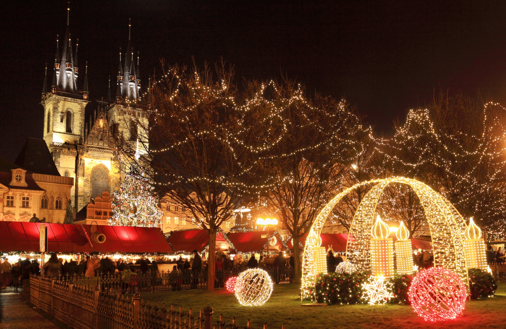 Vieille Ville de Prague Noël 