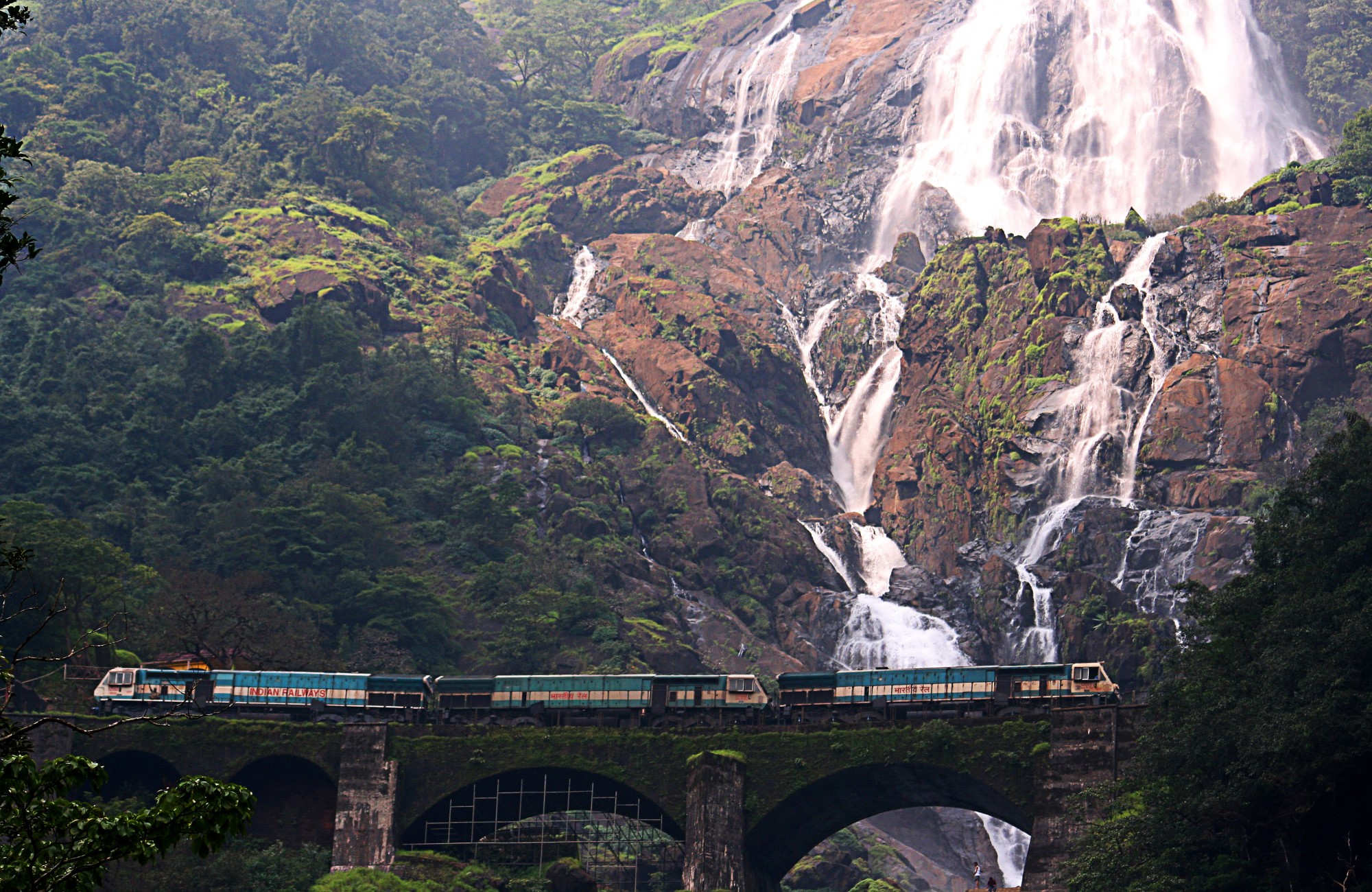 Voyage Inde - Cascade de Dudhsagar - Amplitudes