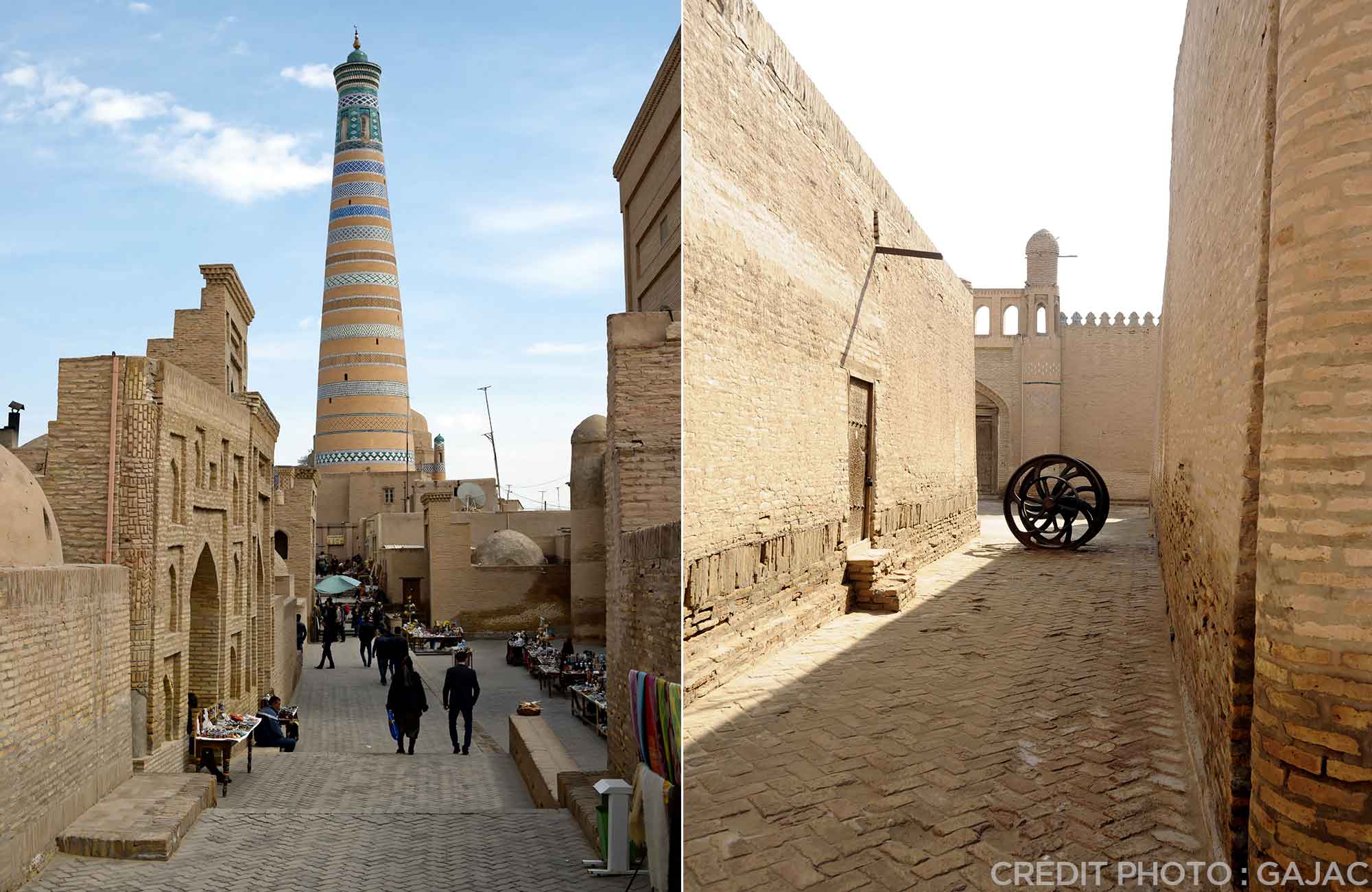 Voyage Ouzbékistan Route de la Soie - Rues Khiva - Amplitudes