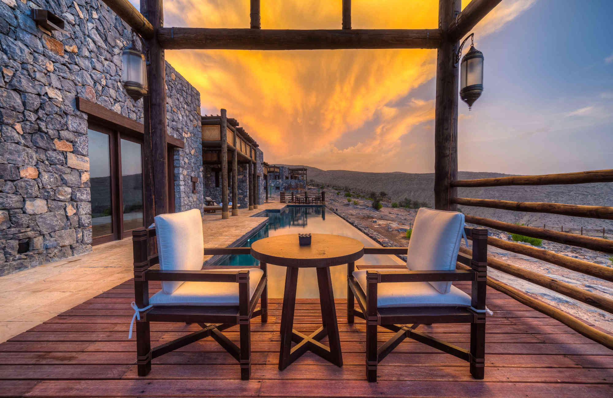 hôtel Alila Jabal Akhdar à Oman par Amplitudes pour un voyage de couple