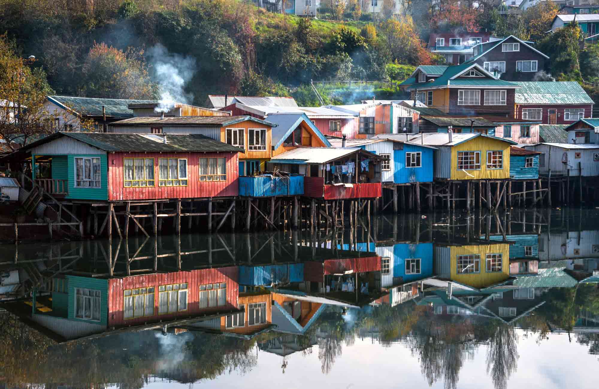 Voyage Chili - Castro Ile de Chiloe Maisons sur Pilotis - Amplitudes