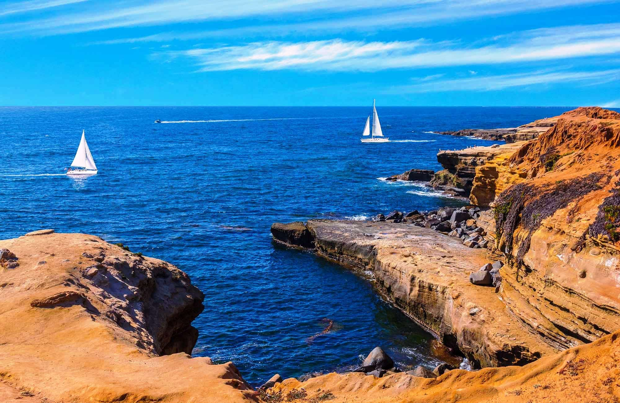 Sunset Cliffs à San Diego