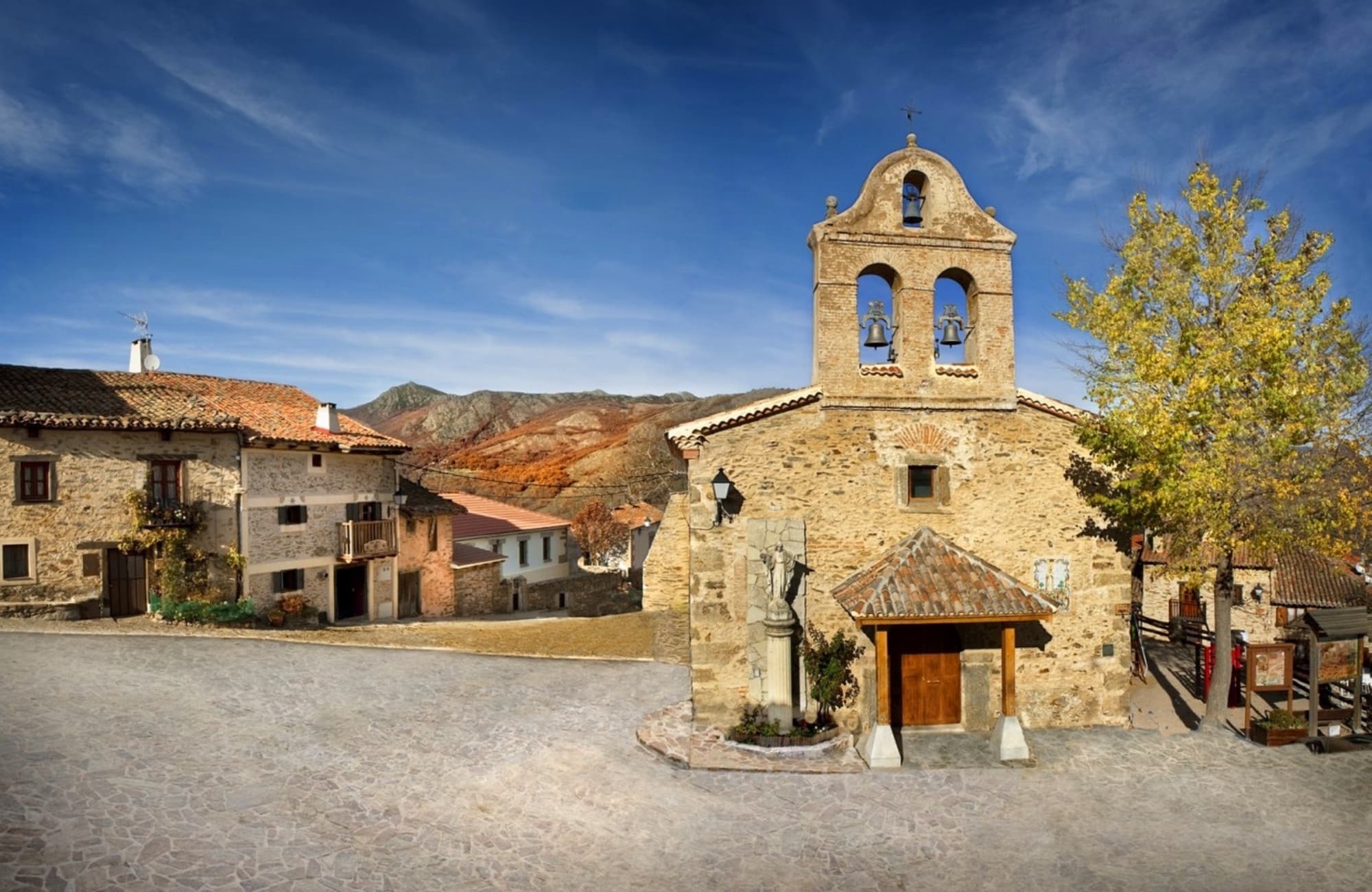 Village en pierre de la Hiruela