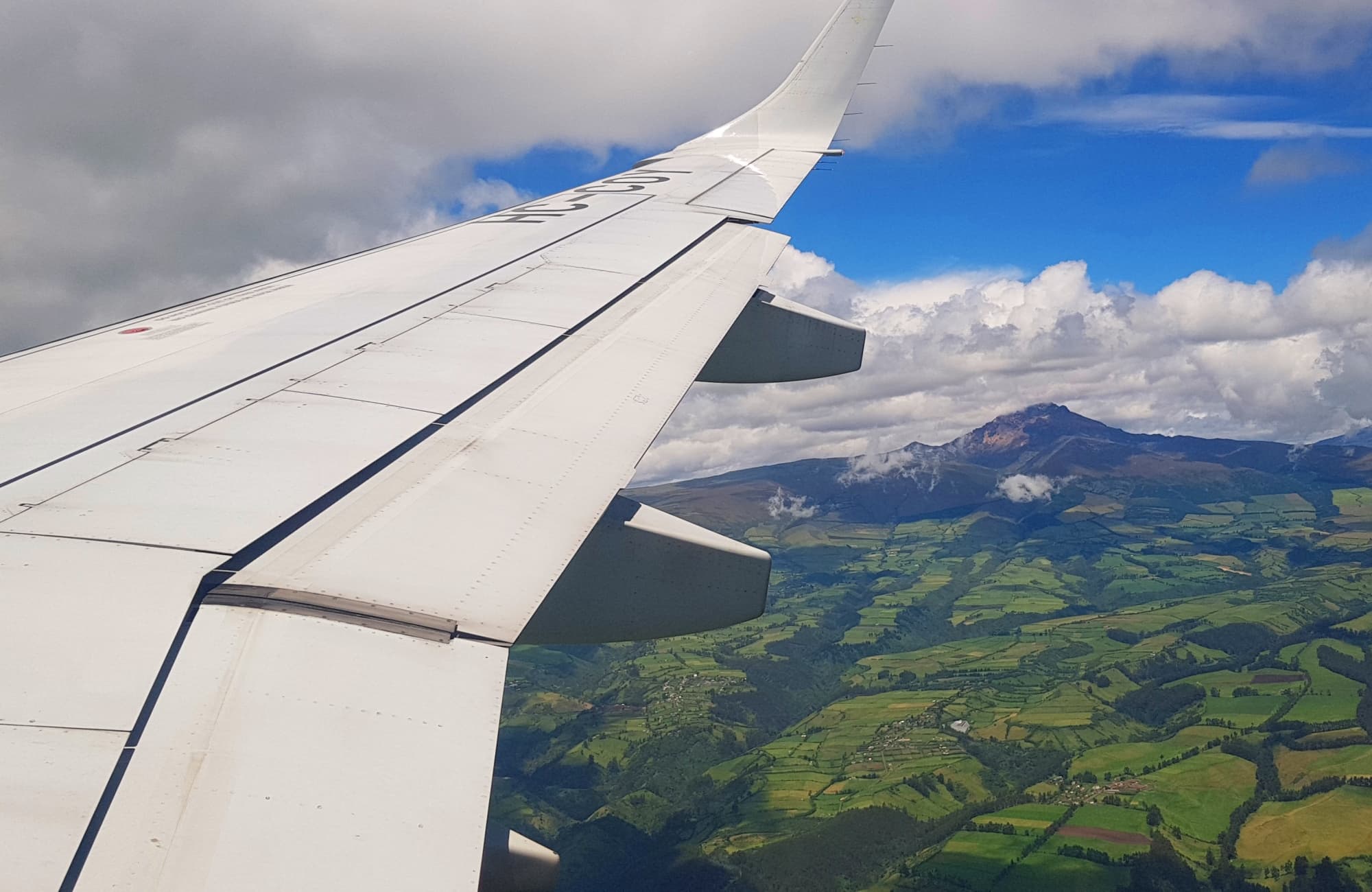 L’Équateur depuis le ciel