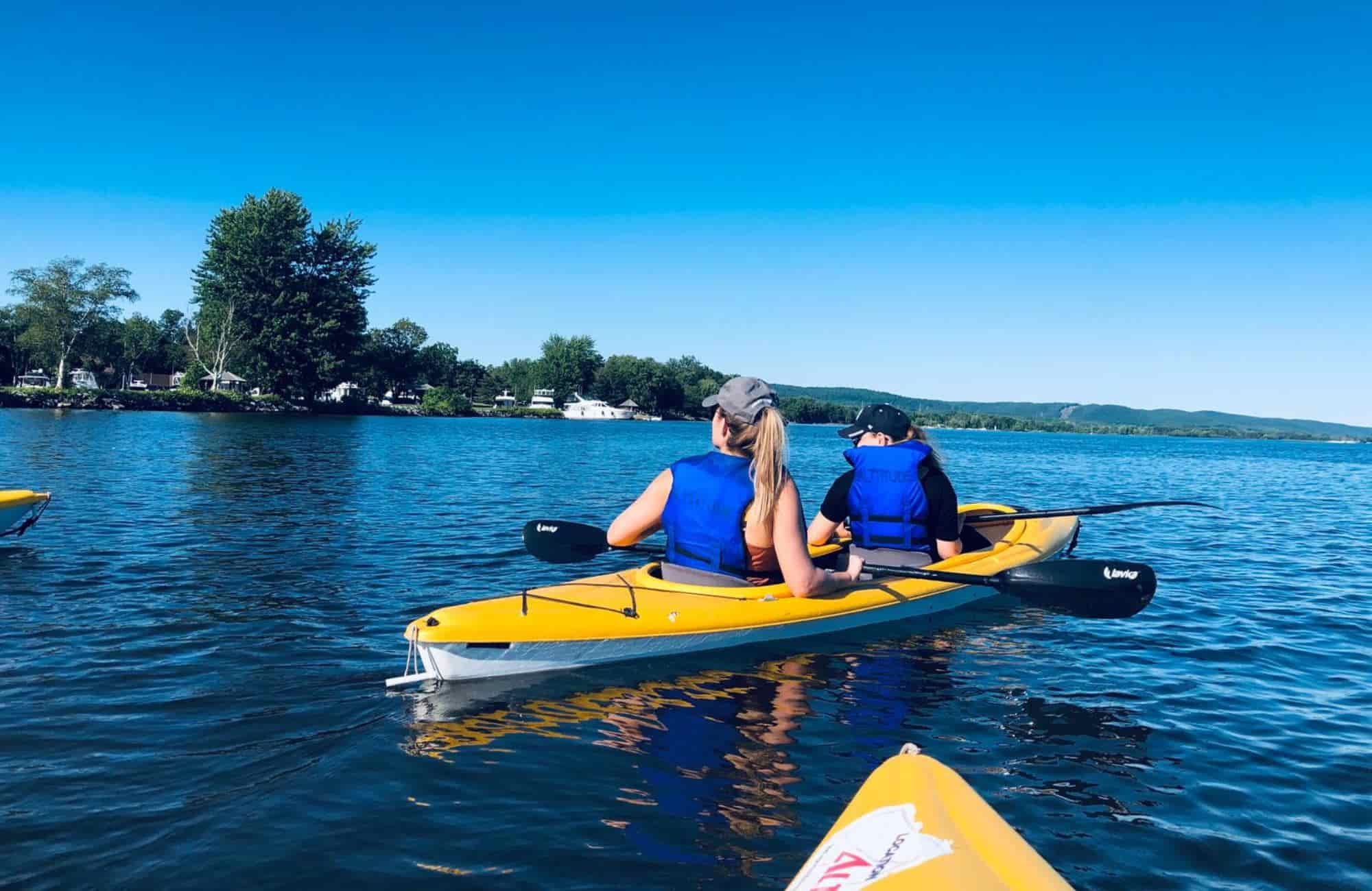 Voyage Québec - Balade en Kayak - Amplitudes