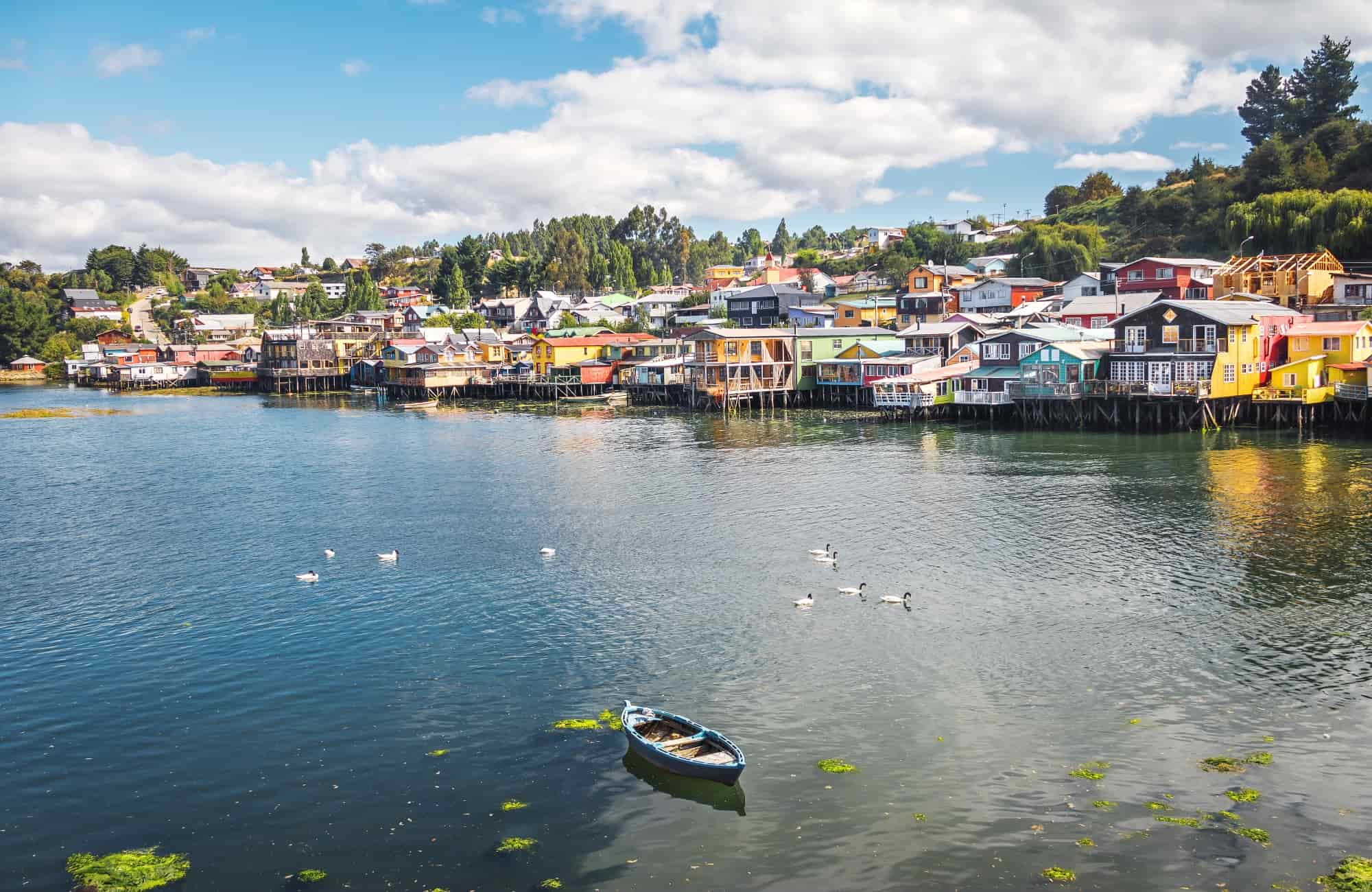 Voyage Ile de Chiloé - Maisons sur pilotis Castro - Amplitudes