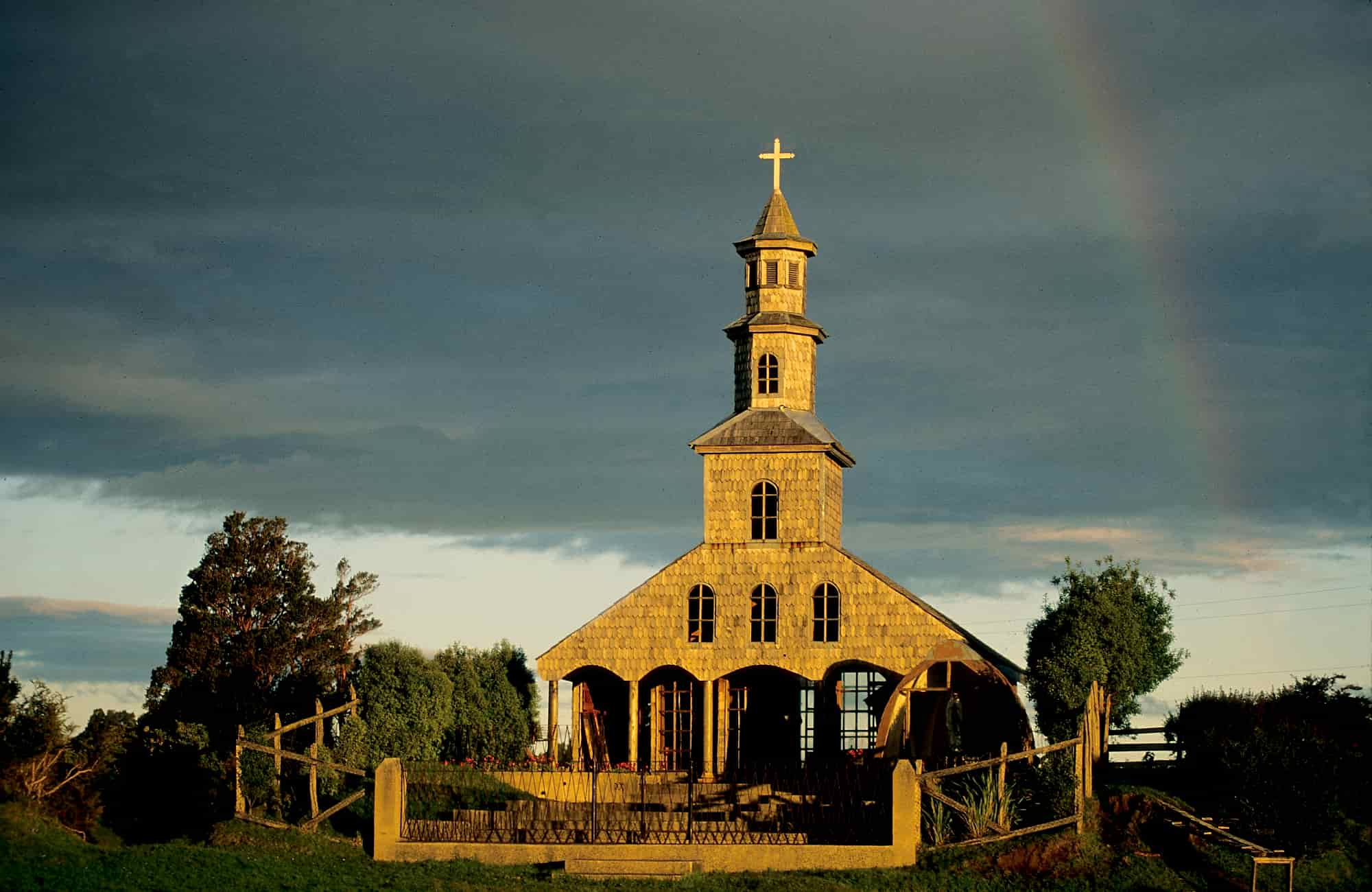 Voyage Chiloé - Eglise chilote - Amplitudes