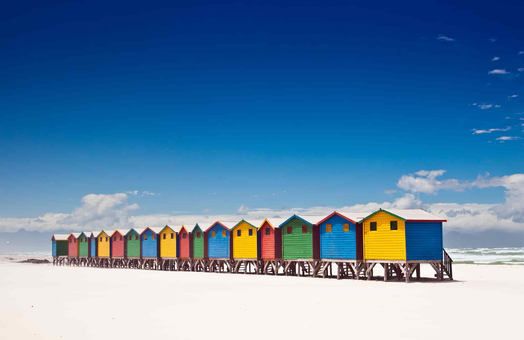 Voyage Afrique du Sud - La plage de Muizenberg - Amplitudes