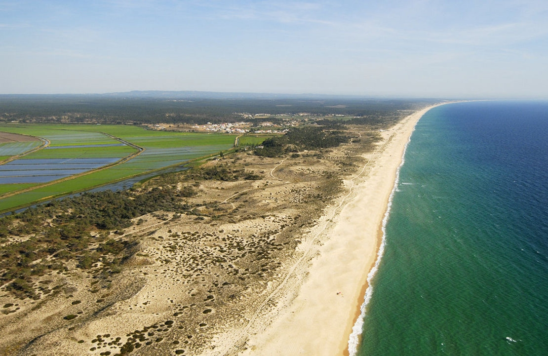 Séjour Alentejo - Vue aérienne de Comporta - Amplitudes