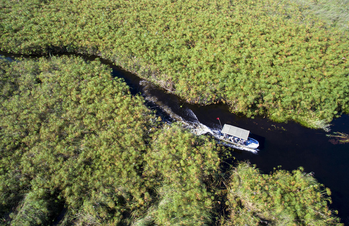 Crédit photo : andBeyond Nxabega Okavango Tented Camp