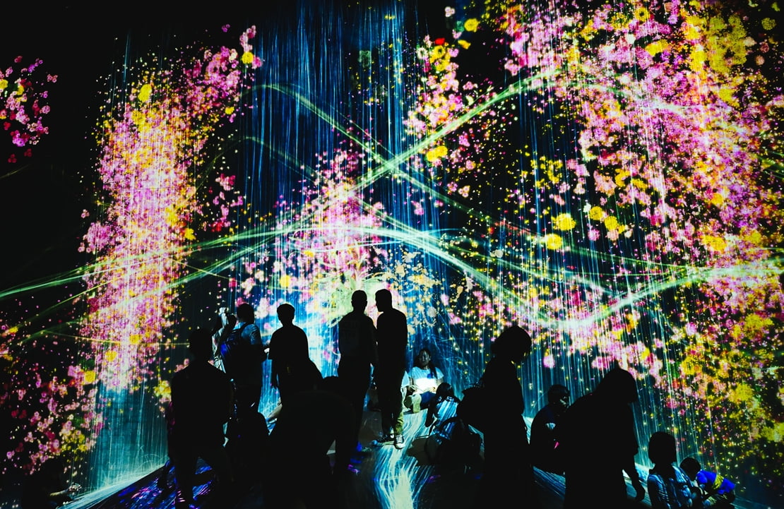 A voir à Tokyo - Musée TeamLab Borderless - Amplitudes