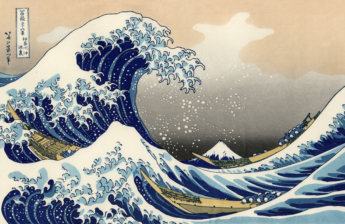 Découverte Musée Hokusai  - La Grande Vague de Kanagawa - Amplitudes