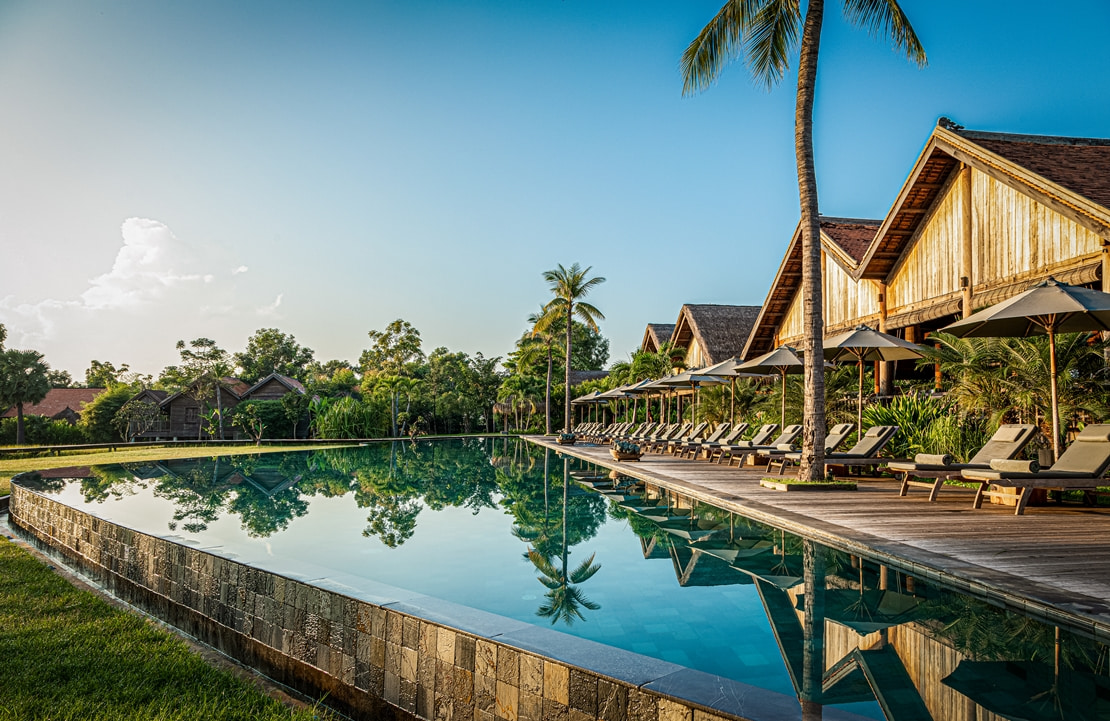 Séjour au Cambodge - La piscine du Zannier Hotel Phum Baitang - Amplitudes