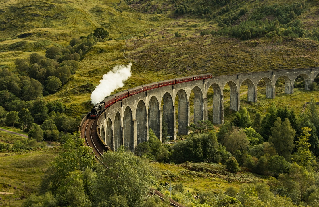 Slow travel en famille en Écosse - Viaduc de Glenfinnan - Amplitudes