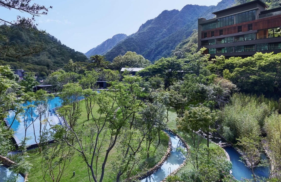 Hoshino Resorts - Sources d'eau chaudes du Hoshinoya Guguan - Amplitudes