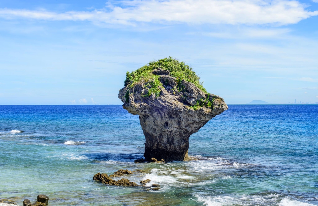 visiter Taïwan - Vase Rock sur l'île de Liuqiu - Amplitudes