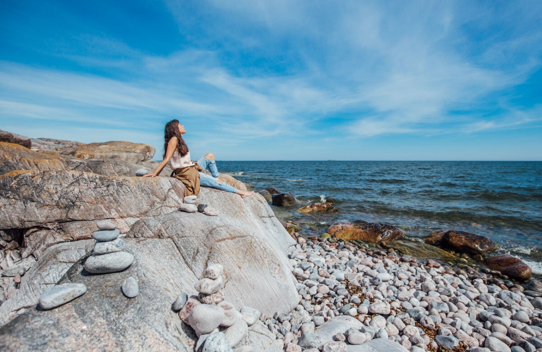 Visiter Helsinki en été - Photo d'Isosaari par Julia Kivelä et Visit Finland 