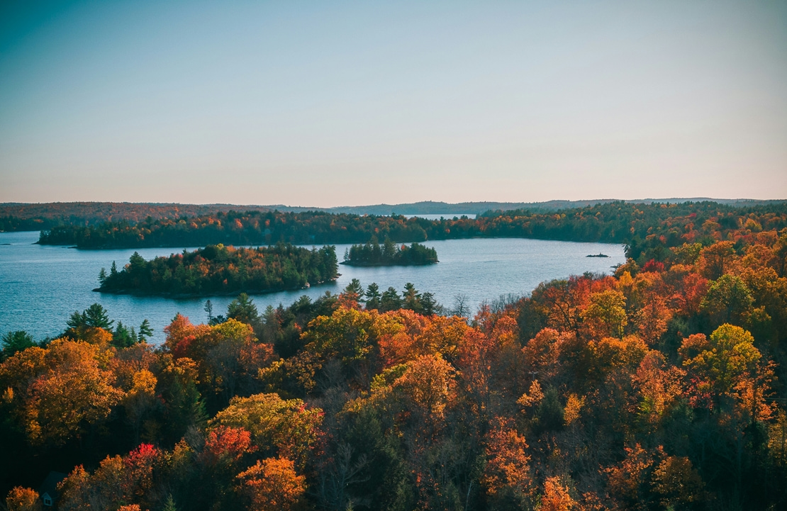 Voyage sur mesure en Ontario - Lacs et forêts rougis du Parc de Mille-îles - Amplitudes