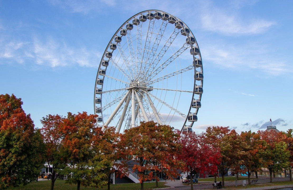 Voyage en amoureux à Montréal - La Grande Roue de Montréal - Amplitudes