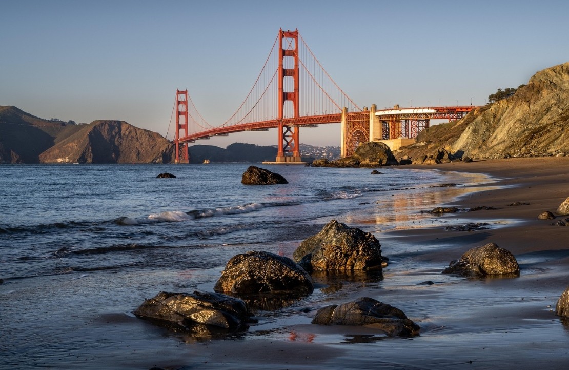 Séjour en San Francisco - La vue depuis Kirby Cove - Amplitudes
