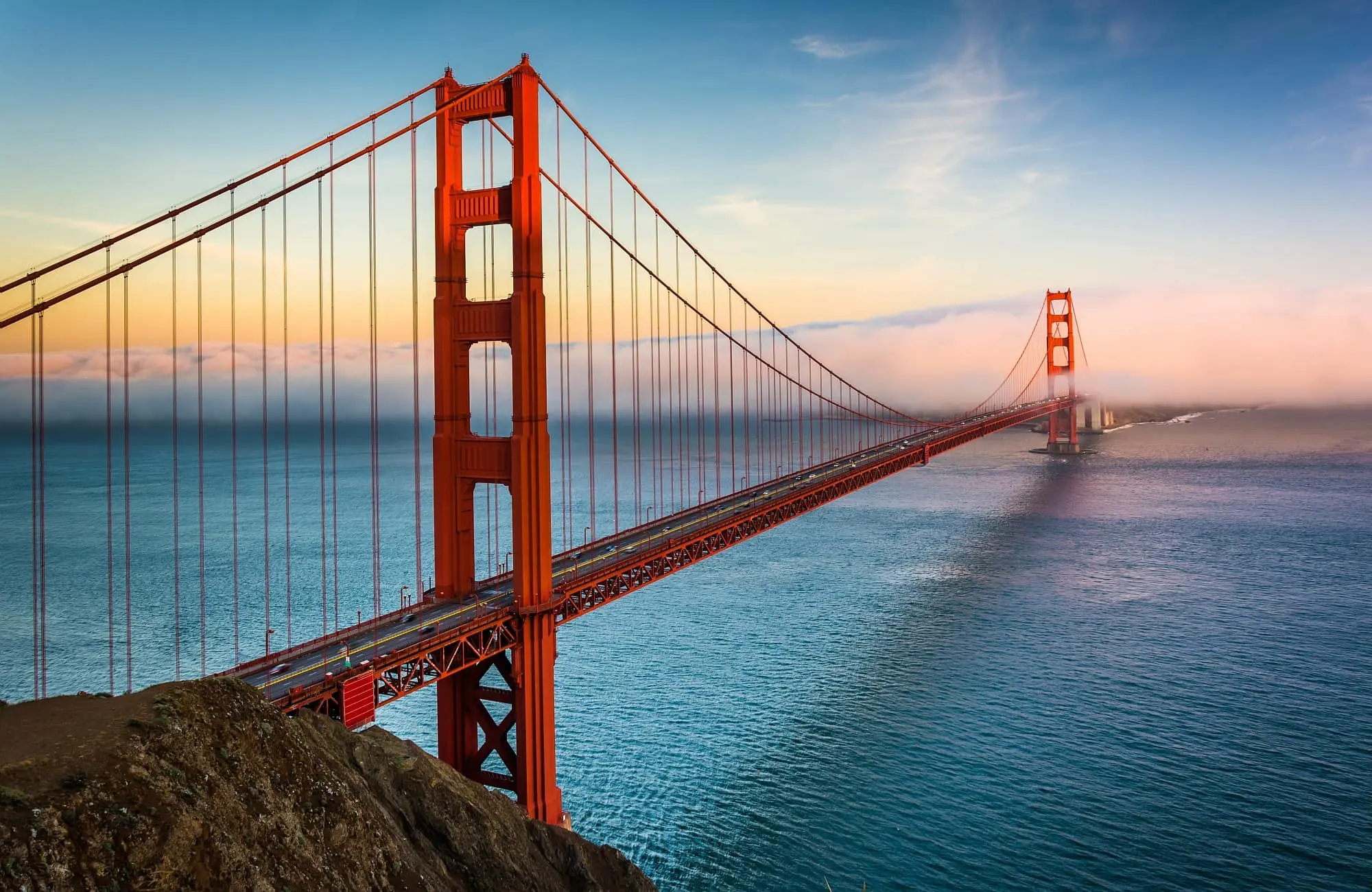 Le Golden Gate de San Francisco se découvre…