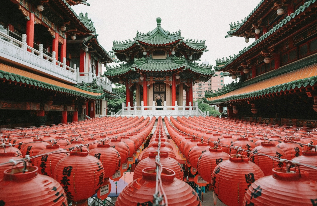 Visiter Taïwan -Temple à Kaohsiung - Amplitudes