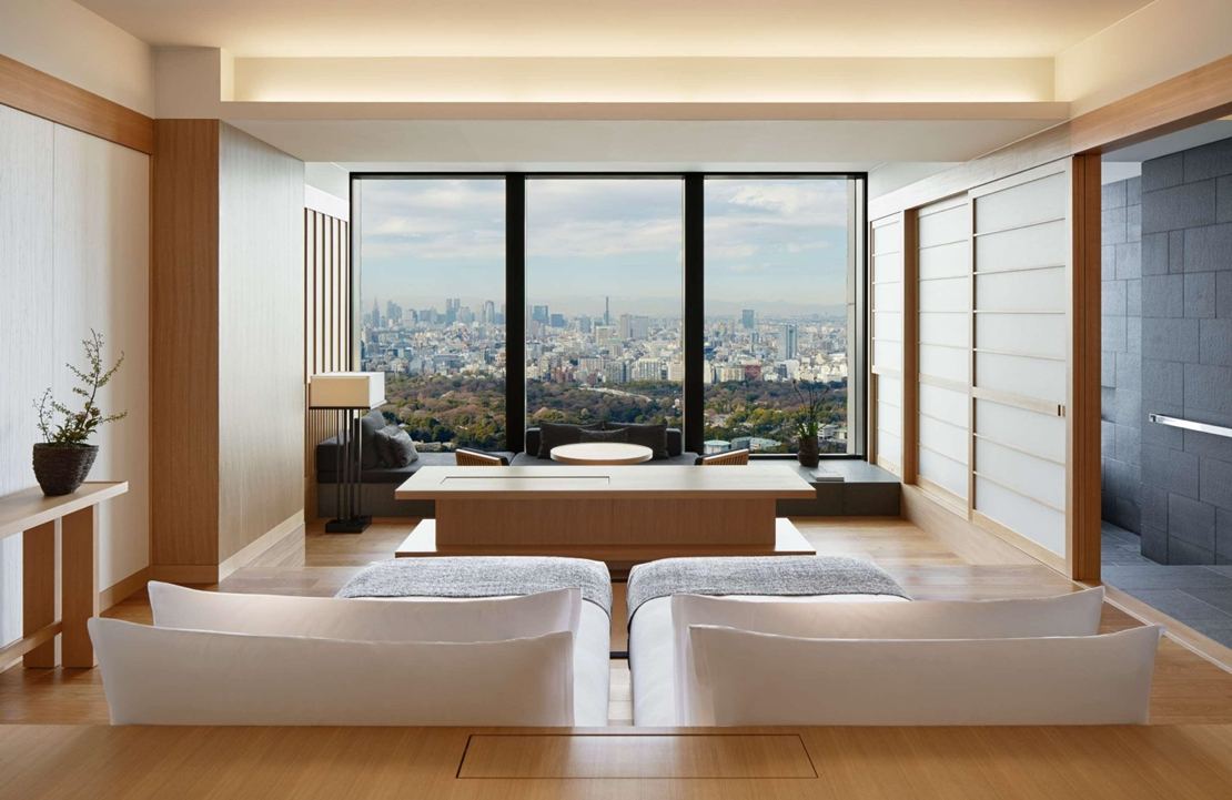 City-break en hôtel de luxe au Japon - Votre chambre avec vue au Aman Tokyo - Amplitudes