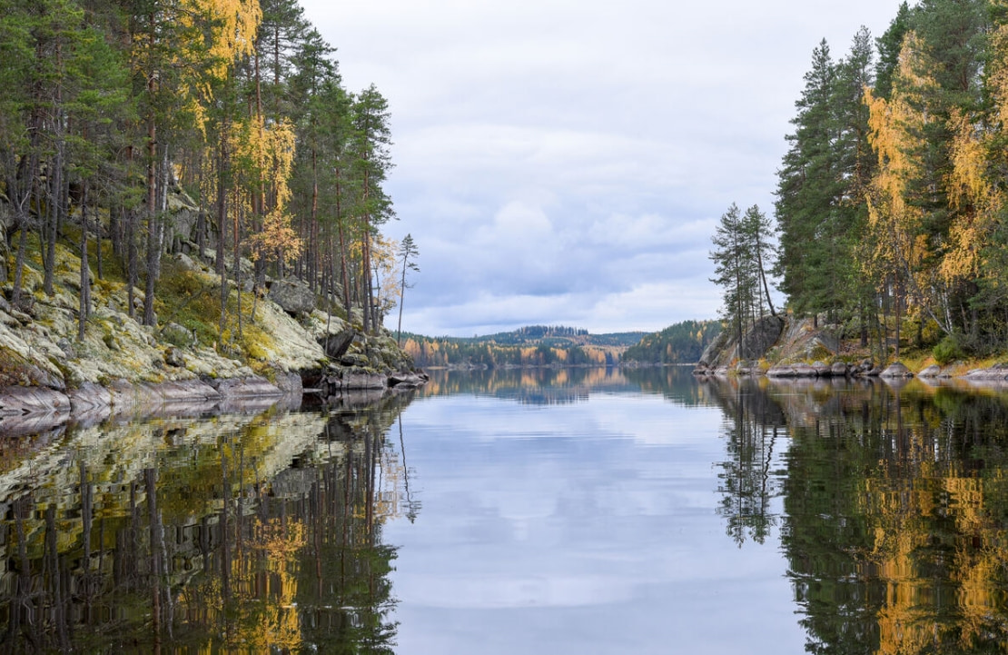 Paysage lacustre - Parc national de Kolovesi - Mari Laukkanen et Metsähallitus