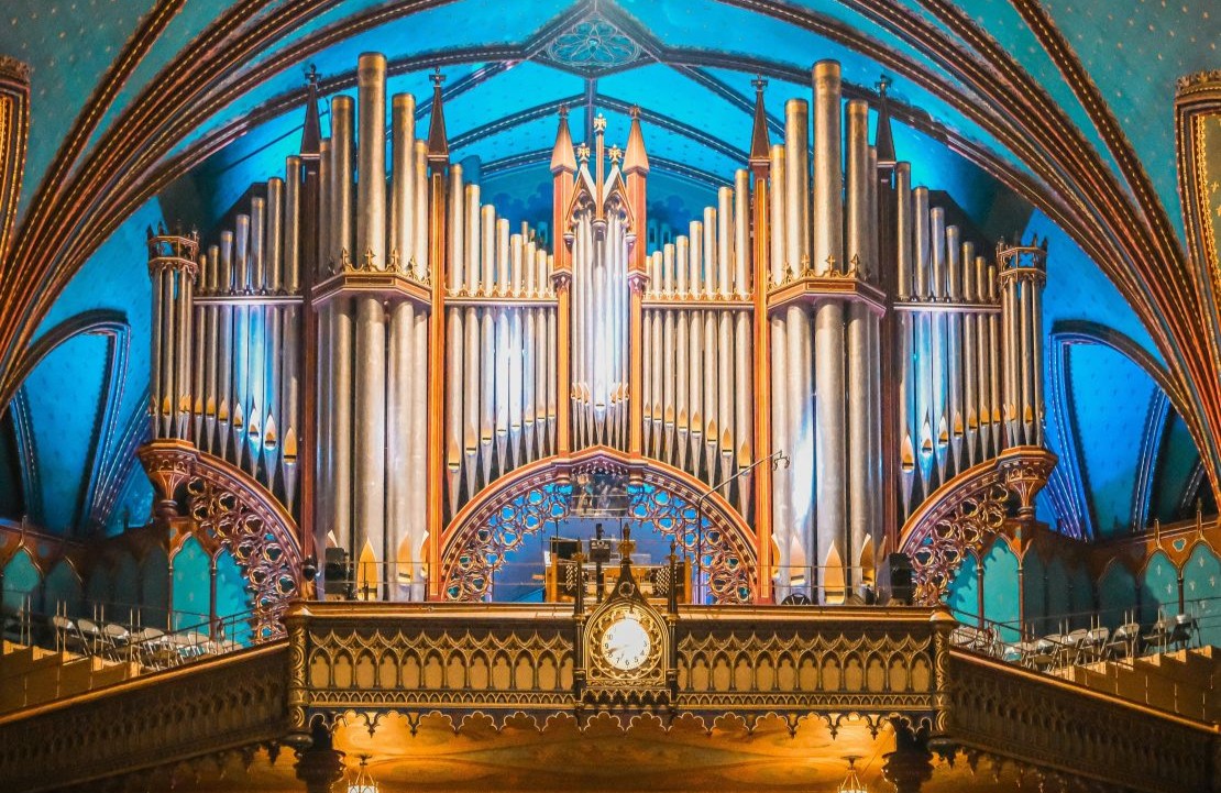 City trip à Montréal - L'orgue de la Basilique Notre Dame - Amplitudes