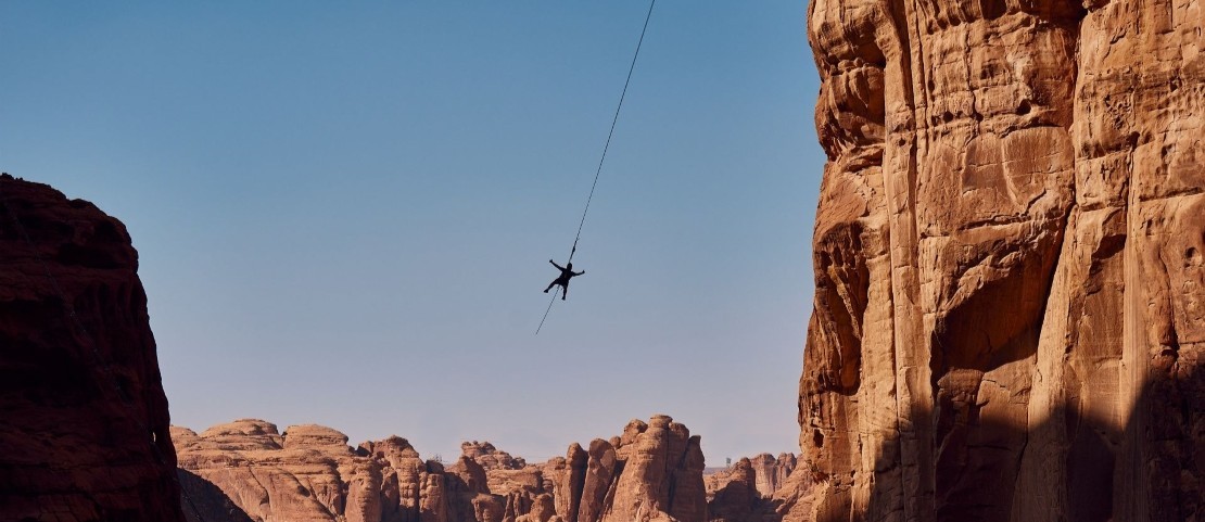 Voyage sur mesure en Arabie saoudite - Une balançoire géante dans les canyons - Amplitudes