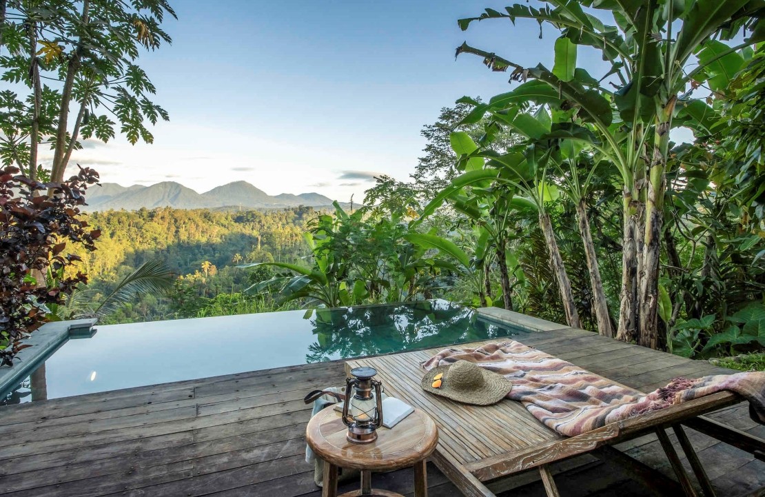 Séjour en hôtel de luxe à Bali - La vue de votre suite du Banyan Tree Buahan - Amplitudes