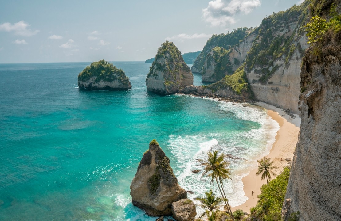 Voyage surf à Bali - La plage de Nusa Penida - Amplitudes