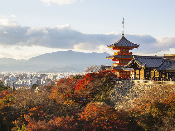 Japon - Temple Kiyomizu-dera à Kyoto