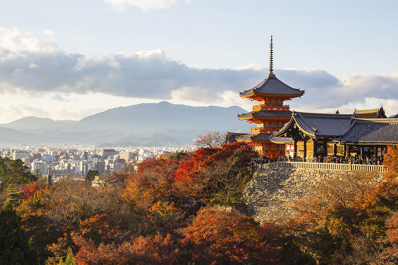Japon - Temple Kiyomizu-dera à Kyoto