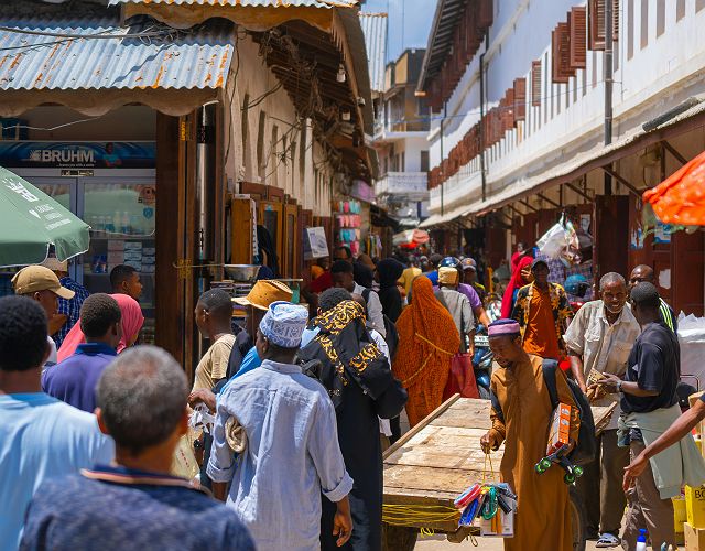 Scènes de vie à Stonetown Zanzibar