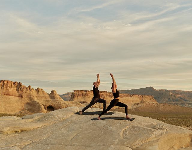 Amangiri cours de yoga 