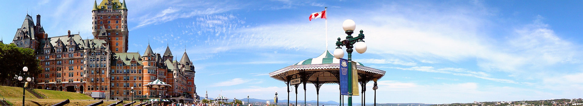 Château de Frontenac dans la ville de Québec