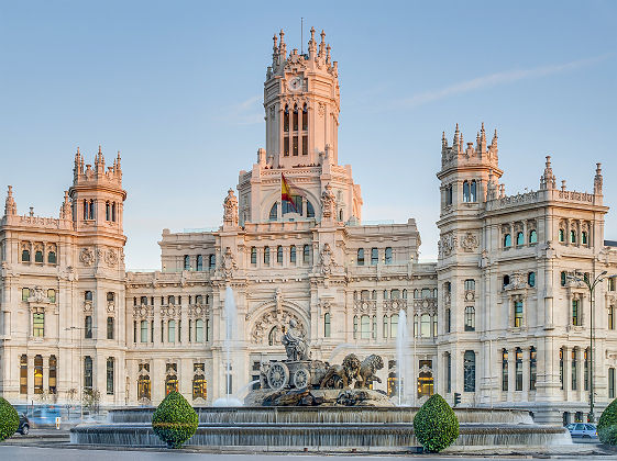 Fontaine de Cybèle à Madrid - Espagne