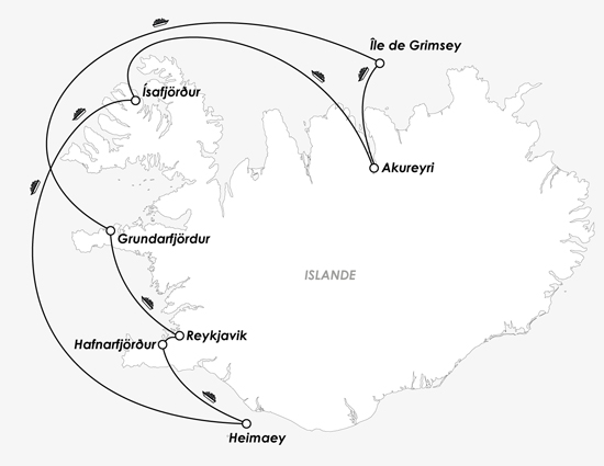 itineraire du voyage