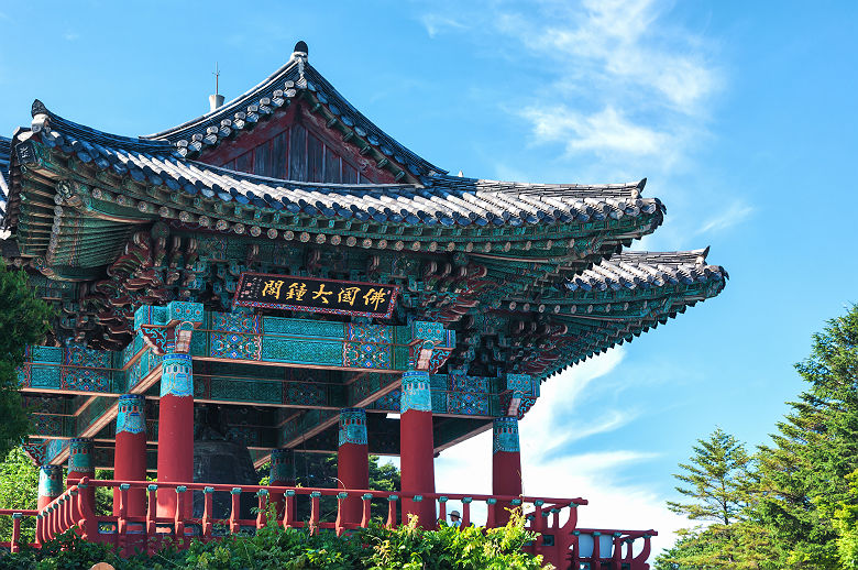 Sanctuaire de la grotte de Seokguram près de Gyeongju - Corée du Sud