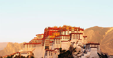 Palais du Potala à Lhassa au Tibet