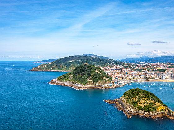 Panorama de San Sebastian- Espagne