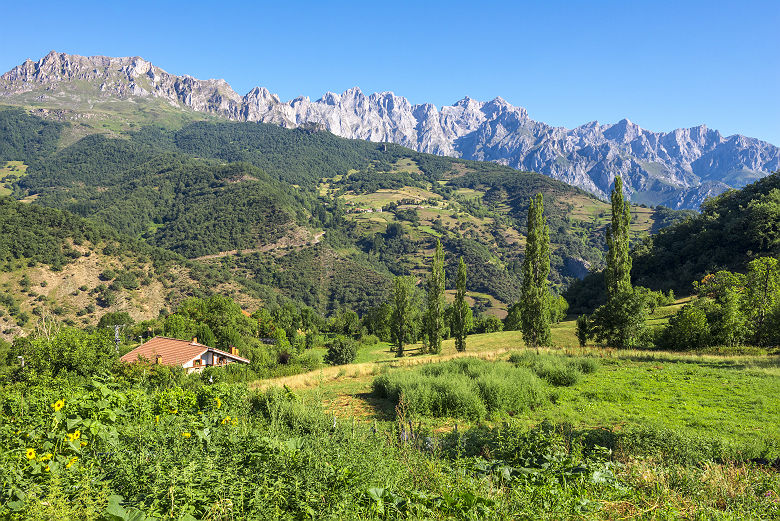 Espagne - Vue sur le parc national Picos de Europa