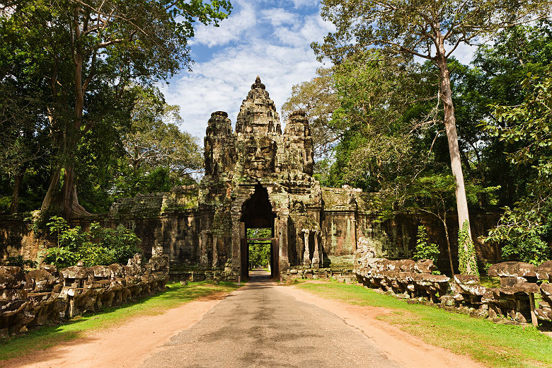 Angkor Thom, La grande cité, près de Siem Reap - Cambodge