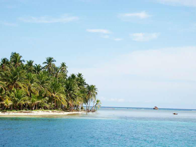 Plage tropicale du Panama