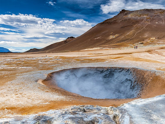 Hverarondn, Krafla Caldera, Islande