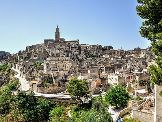 Vue de Matera